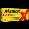 Maalox Plus - Rapido sollievo dal bruciore di stomaco e difficoltà a digerire - 50 Compresse Masticabili