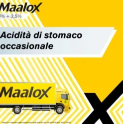Maalox Sciroppo Menta - Per il trattamento dell'acidità di stomaco occasionale - Sospensione orale da 250 ml