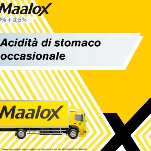 Maalox Sciroppo Menta - Per il trattamento dell'acidità di stomaco occasionale - Sospensione orale da 250 ml