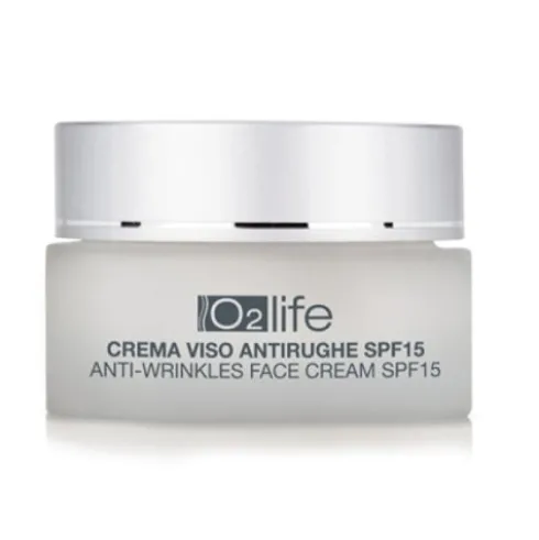 Magaldi Life Srl O2Life Crema Viso Antirughe SPF15 Idratante e Rassodante 50ml