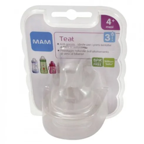 MAM TEAT Tett.Silic.A/Gocc.2pz