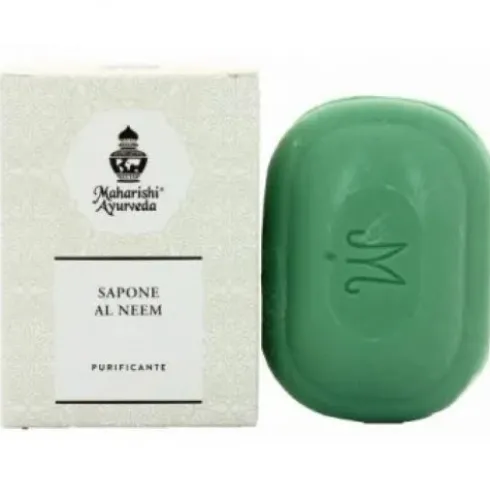 Map Italia Sapone Neem Naturale Purificante per Pelli Grasse e Impure 100g