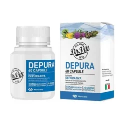 Marco Viti Depura Integratore Alimentare Depurativo Antiossidante 60 Capsule