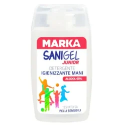 Marka Sanigel Junior Gel Igienizzante Mani Pelli Sensibili 100ml 65% Alcool