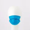 Mascherina Lavabile Bambini in TNT - Set 2 pezzi in cotone ipoallergenico - Colore Turchese