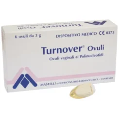 Mastelli Turnover Ovuli Vaginali Idratante e Lubrificante - 6 Ovuli