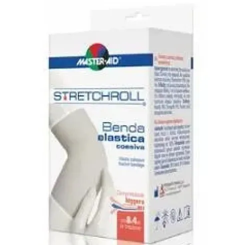 Master Aid Stretchroll Benda Elastica Autobloccante 6 cm x 4 m