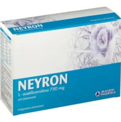 Maven Pharma Neyron L-acetilcarnitina Integratore per Sistema Nervoso in 20 Bustine