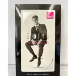 Medi Gambaletto Uomo Cotone 21 Nero Misura 5