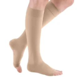 Medi Mediven Plus Gambaletto Punta Aperta CCL1 Beige Lungo Taglia 6