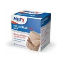 Meds Benda Elastica Forte Pressoflex 10x700cm Con Astuccio