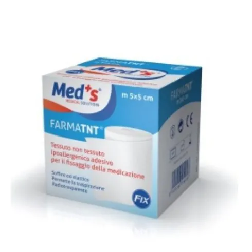 Meds Cerotto in Tessuto Non Tessuto Ipoallergenico 5x5cm