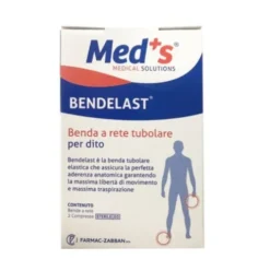 Meds Rete Elastica Dita per Fissaggio Medicazioni - 2 Pezzi