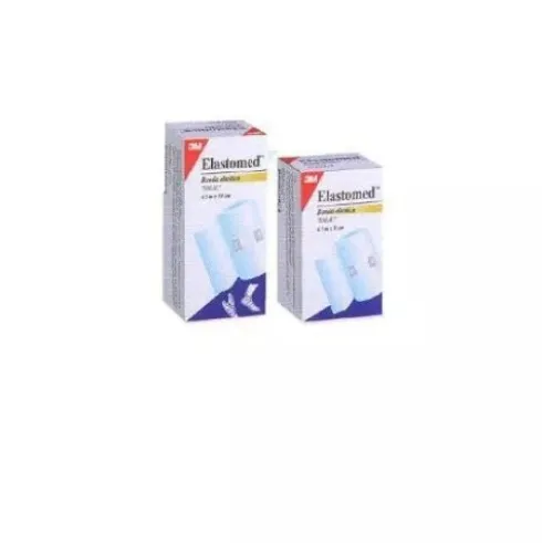 3M Elastomed Benda Elastica in Cotone Supporto e Protezione 6 cm x 4,5 m
