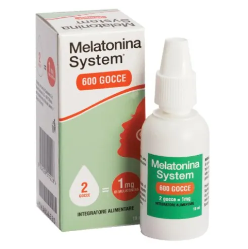 MELATONINA System 600 Gocce 18ml