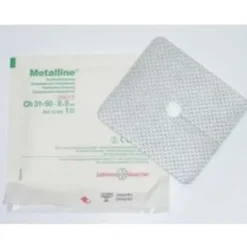 METALLINE 50 Compresse Trach.8x9cm