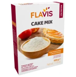 MEVALIA Flavis Cake Mix Farina Aproteica per Dolci 500 g