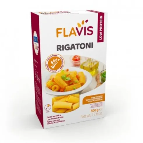 MEVALIA Flavis Pasta Aproteica Rigatoni 500g