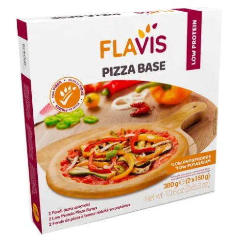MEVALIA Flavis Pizza Base Fondo Pizza Aproteico 300g