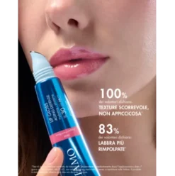 Miamo Lip Gloss Aging Defense SPF30 - Nuance Pink - Gloss idratante e volumizzante labbra - 15 ml