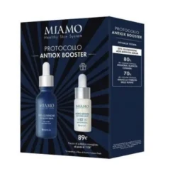 Miamo Protocollo Antiox Anti-Age & Protect - GF5 Glutathione Aox Boost Serum 30 ml + Aging Defense Sunscreen Drops SPF50+ 10 ml