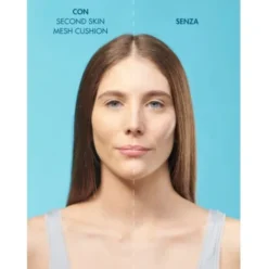 Miamo Second Skin Mesh Cushion Foundation SPF50 - Fondotinta natural glow con protezione solare molto alta - Shade Ivory