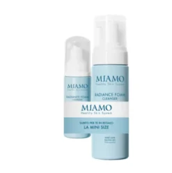Miamo Total Care Radiance Foam Cleanser Duo - Schiuma detergente adatta per uso quotidiano - 150 ml + 50 ml - Limited Edition