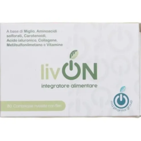 Mia Pharma Group Livon Integratore Alimentare per il Fegato 30 Compresse