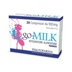 Microfarma Go Milk Integratore Alimentare per Allattamento Galattogogo 30 Compresse