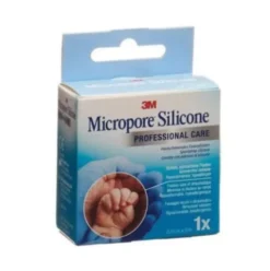 MICROPORE Silicone 2,5cmx5m