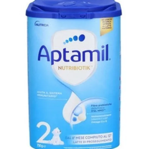 Milupa Aptamil 2 Latte in Polvere per Lattanti dal 6° Mese 750g