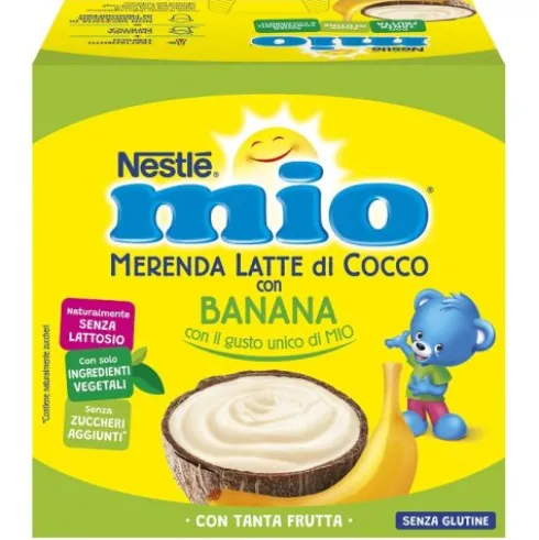 MIO Mer.Cocco Banana 4x90g