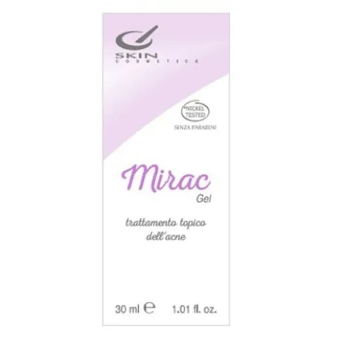 Mirac Gel Trattamento Acne Dermatologicamente Testato Senza Parabeni 30ml