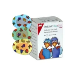 3M Opticlude Cerotto Oculare Colorato Mini 5x6cm per Strabismo e Ambliopia - 30 Pezzi