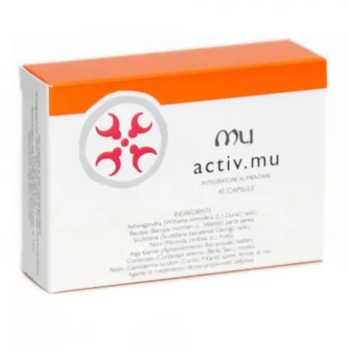 Mu Activ Integratore Multivitaminico per Memoria e Concentrazione - 45 Capsule