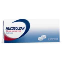 Mucosolvan 30 Mg Compresse, Mucolitico per Broncopolmonari, 20 Compresse