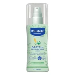 Mustela Babyzzz Talco Non Talco Spray Protettivo Anti-Zanzare per Neonati 100ml
