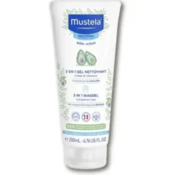 Mustela Gel Detergente 2in1 Corpo e Capelli Ipoallergenico Bambini 200ml