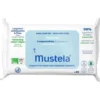Mustela Salviette all'Acqua Compostabili Senza Profumo per Pelli Sensibili 60 Pezzi