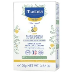 Mustela Sapone Nutriente Cold Cream per Neonati e Bambini Pelle Secca 100g