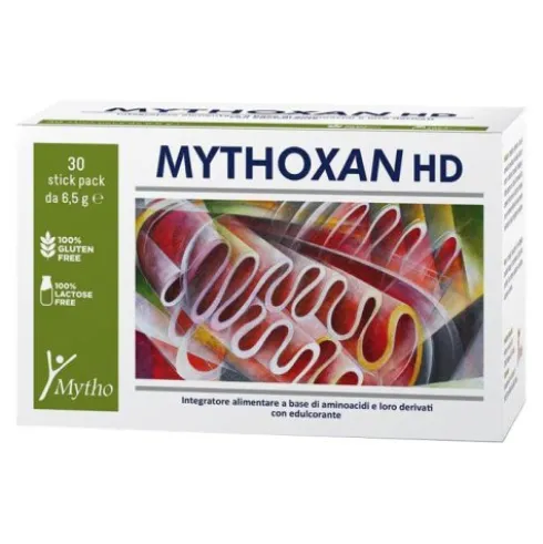 Mythoxan HD Integratore Aminoacidi Essenziali Sintesi Proteica 30 Bustine