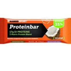 Named Proteinbar Barretta Proteica Cocco Siero Latte Post Workout 50g