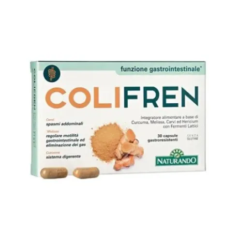 Naturando Colifren Integratore Alimentare per la Digestione, 30 Compresse