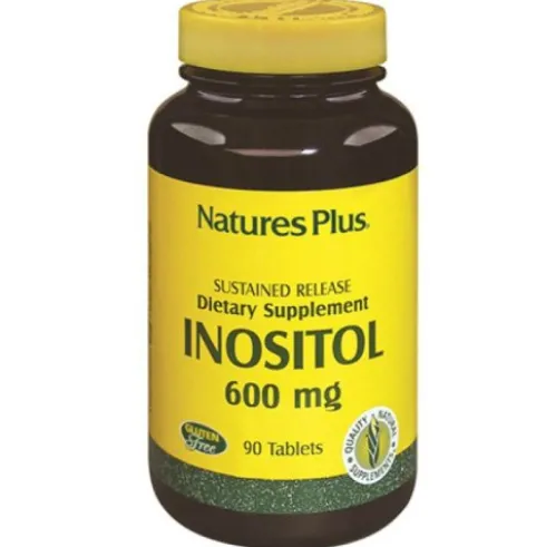 Nature's Plus Inositolo 600mg Integratore Supporto Metabolismo - 90 Tavolette
