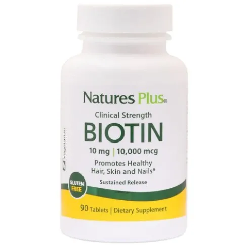 Natures Plus La Strega Biotina Integratore per Pelle e Capelli - 90 Tavolette