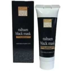Natur-Farma Raihuen Black Mask Maschera Velo Nera Purificante con Carbone e Neem