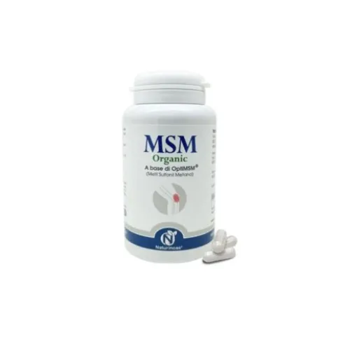 Naturincas Msm Organic Integratore per Ossa e Cartilagini 120 Capsule