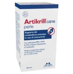 N.b.f. Lanes Artikrill Cane Integratore Supporto Articolare in Perle - 200 Perle