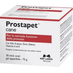 Nbf Lanes Prostapet Cane Gel Benessere Prostatico Cani Adulti e Senior - 60 Bustine