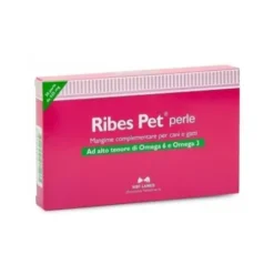 N.b.f. Lanes Ribes Pet Integratore per Cani e Gatti per Dermatite 30 Perle